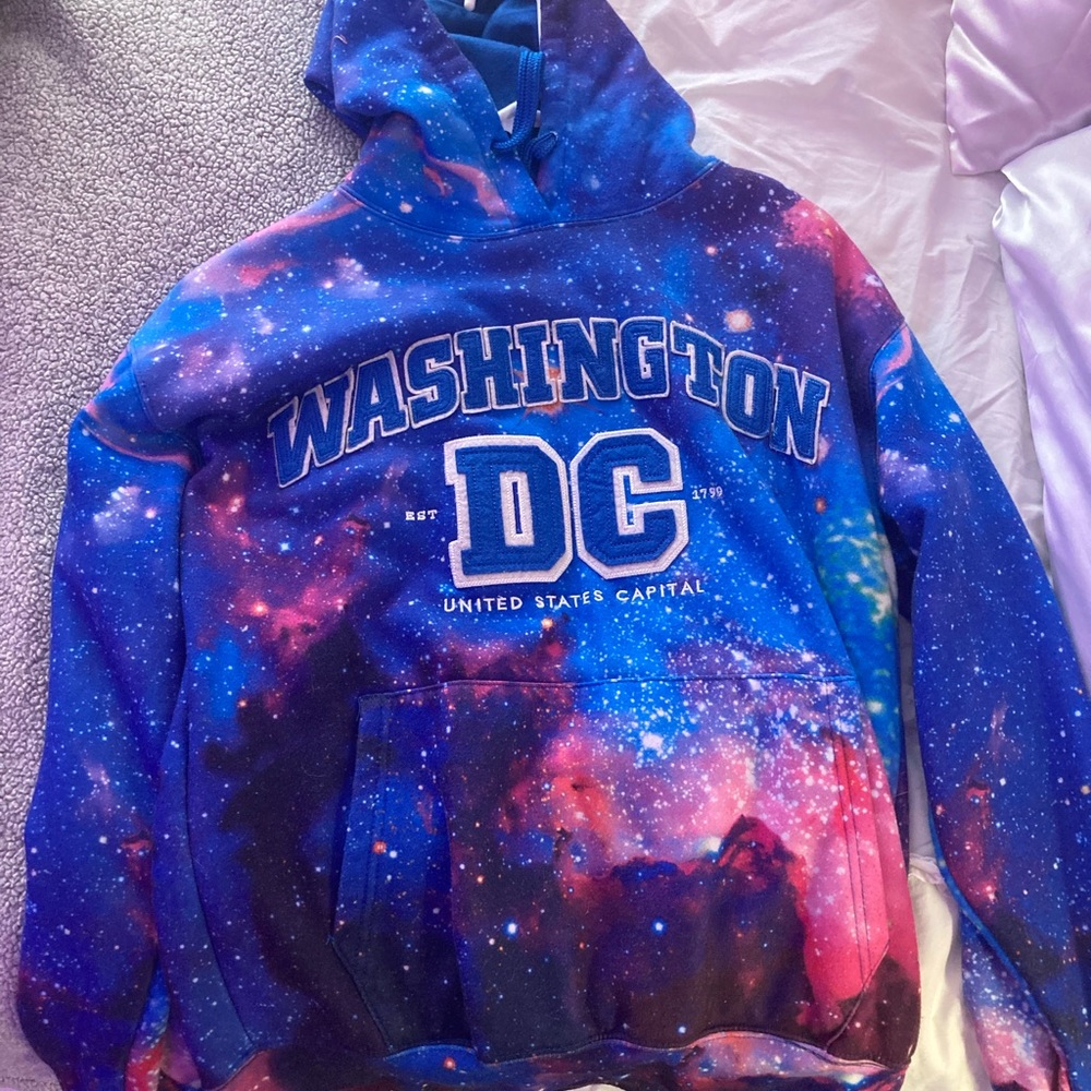 Washington DC galaxy hoodie